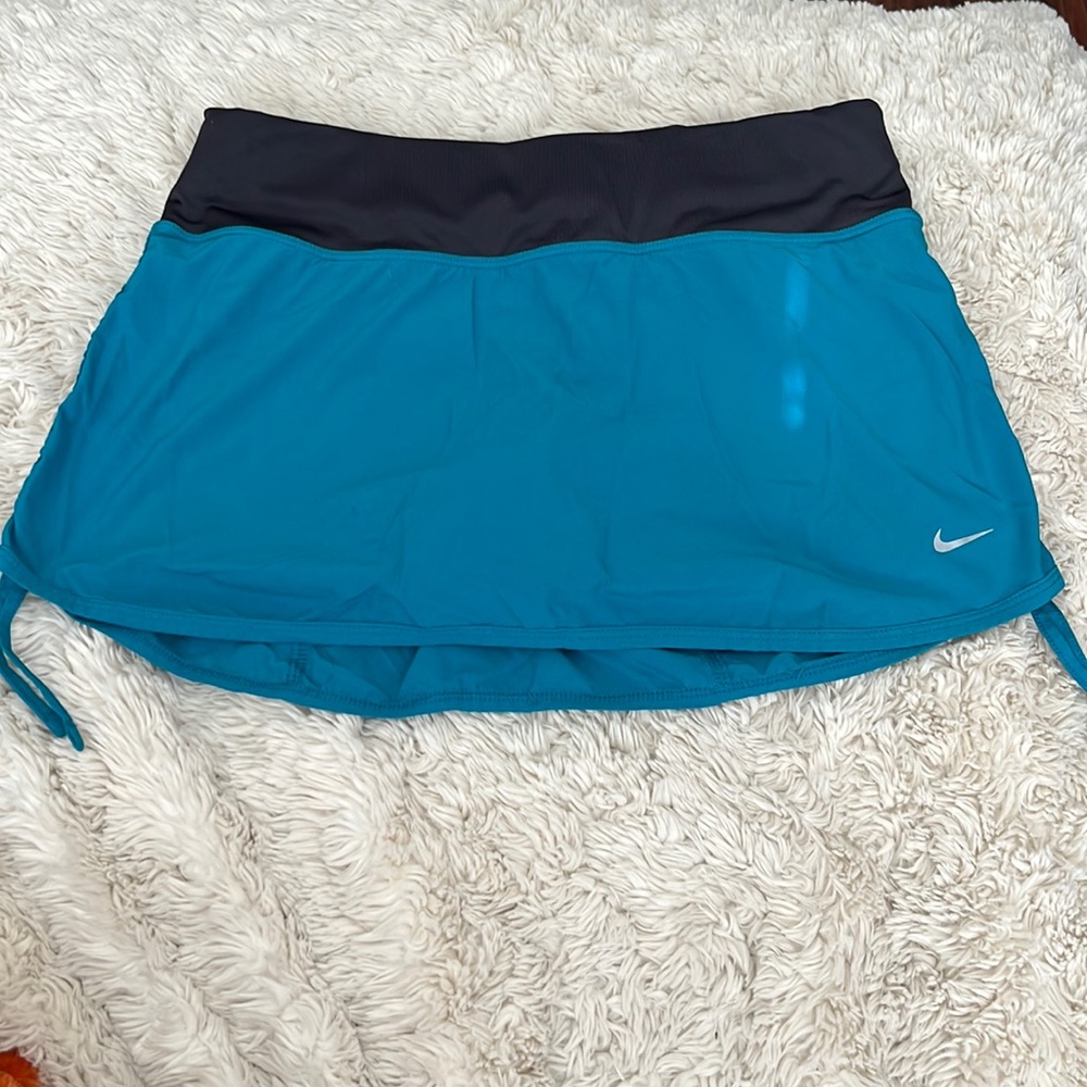 Blue nike tennis/running skirt